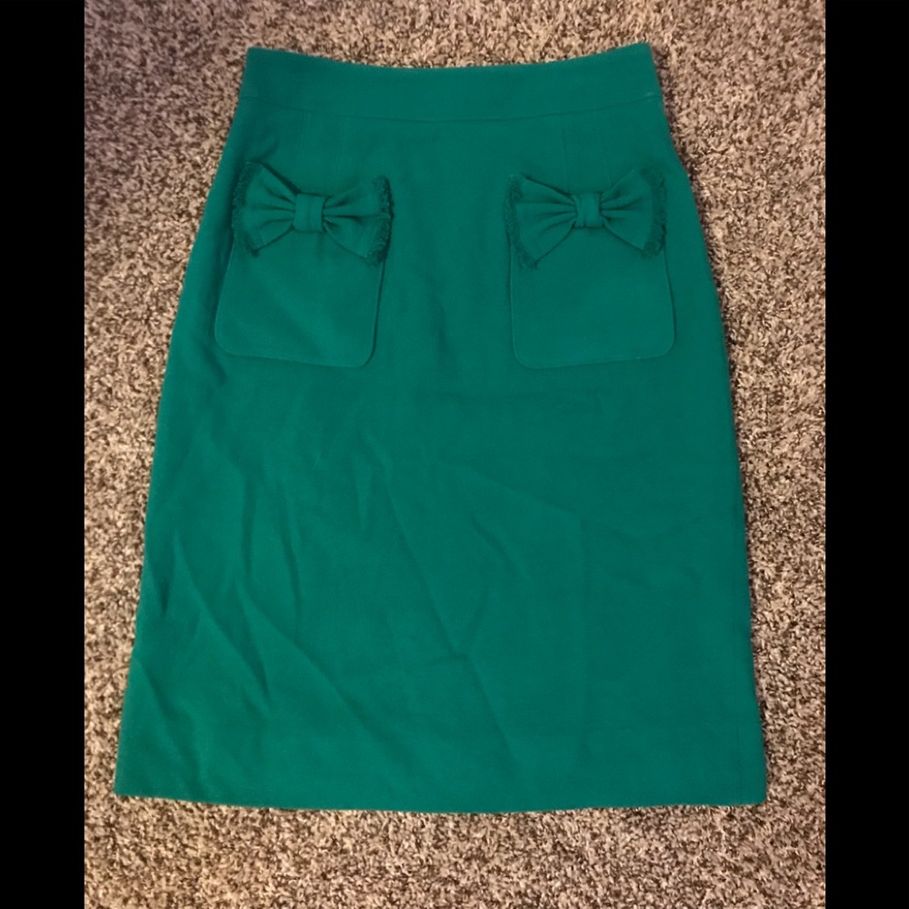 Marc Jacobs Green Pencil Skirt